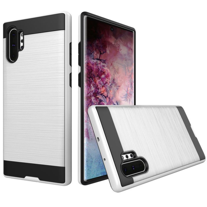 Cover Samsung Galaxy Note 10 Plus Sort Fremtidig Kulfiber Beskyttelse