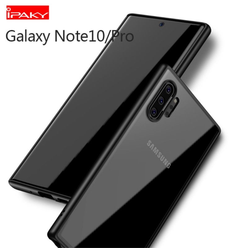 Cover Samsung Galaxy Note 10 Plus Sort Ipaky Hybrid-Serie