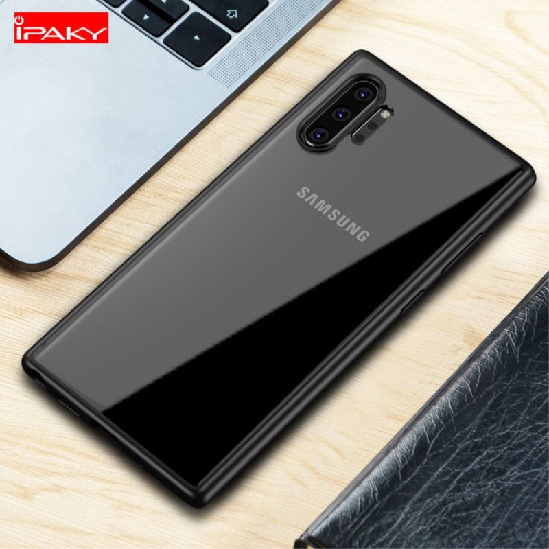 Cover Samsung Galaxy Note 10 Plus Sort Ipaky Hybrid-Serie