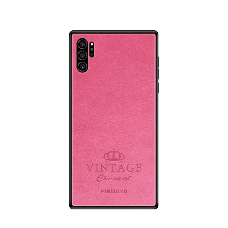 Cover Samsung Galaxy Note 10 Plus Sort Vintage Pinwuyo