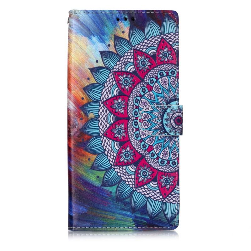 Flip Cover Læder Samsung Galaxy Note 10 Plus Konge Mandala