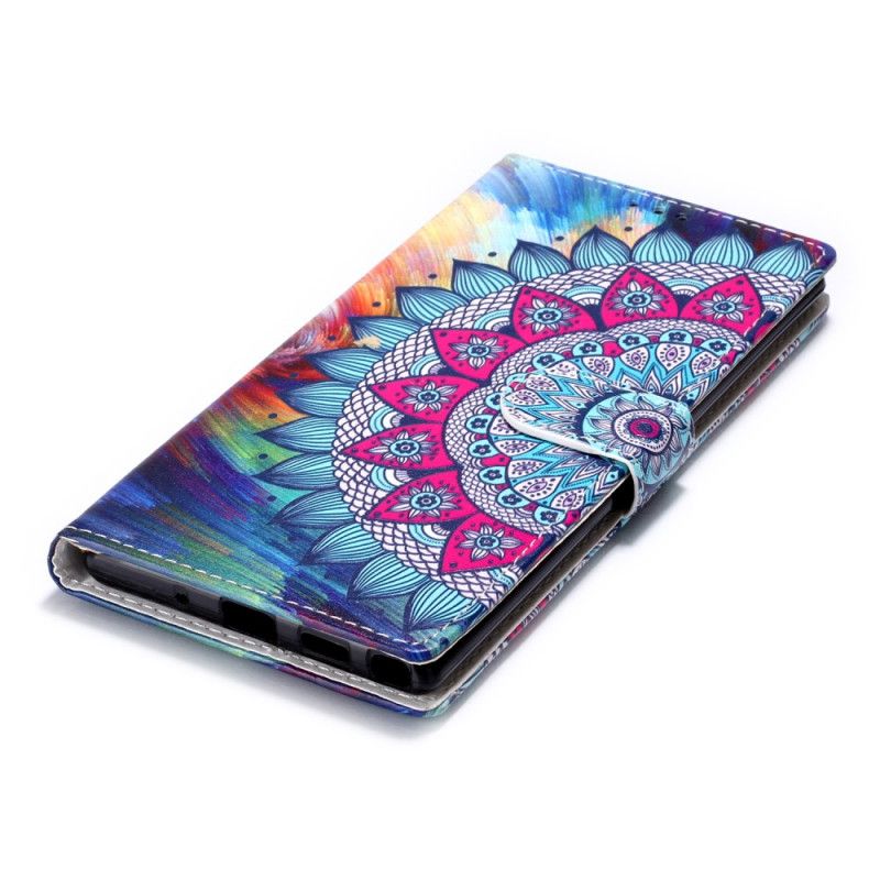 Flip Cover Læder Samsung Galaxy Note 10 Plus Konge Mandala