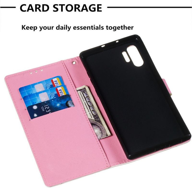 Flip Cover Samsung Galaxy Note 10 Plus Mobilcover Bliv Smuk Med Rem