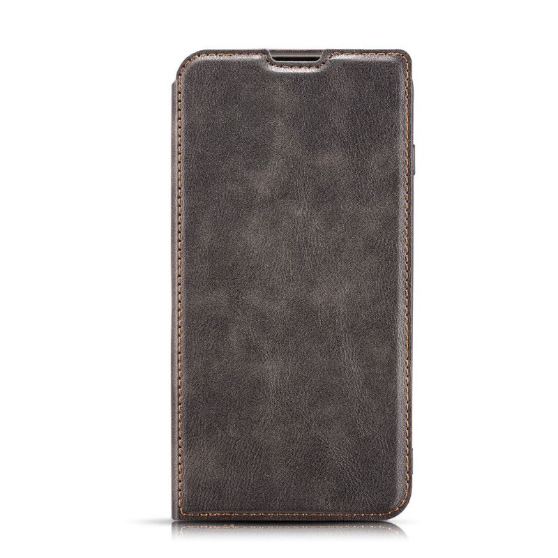 Læder Cover Samsung Galaxy Note 10 Plus Sort Ultra Finesse