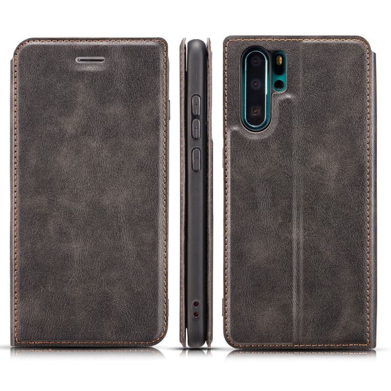 Læder Cover Samsung Galaxy Note 10 Plus Sort Ultra Finesse