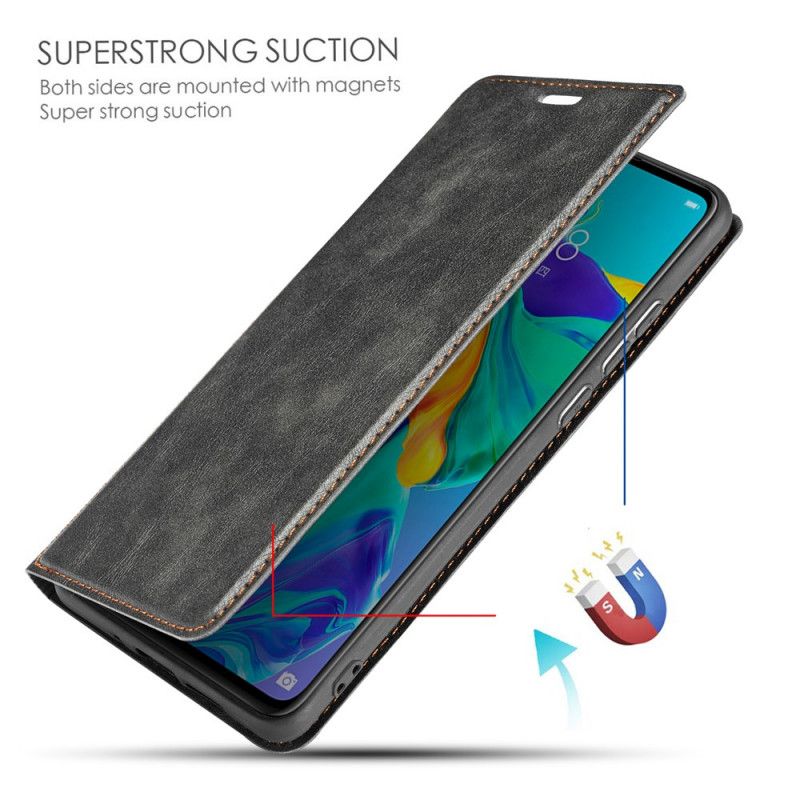 Læder Cover Samsung Galaxy Note 10 Plus Sort Ultra Finesse