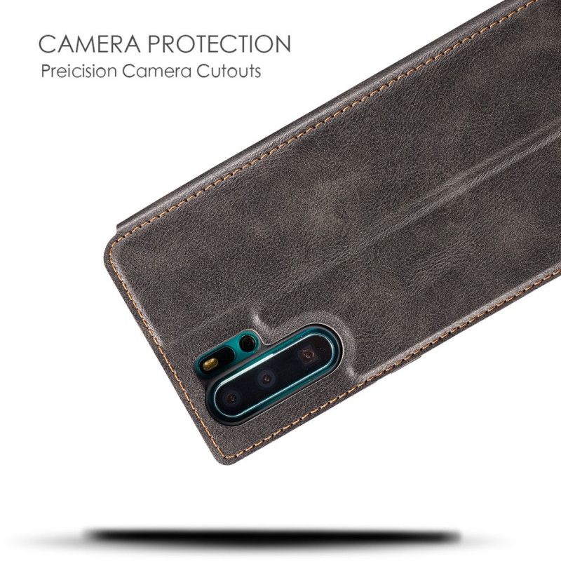 Læder Cover Samsung Galaxy Note 10 Plus Sort Ultra Finesse