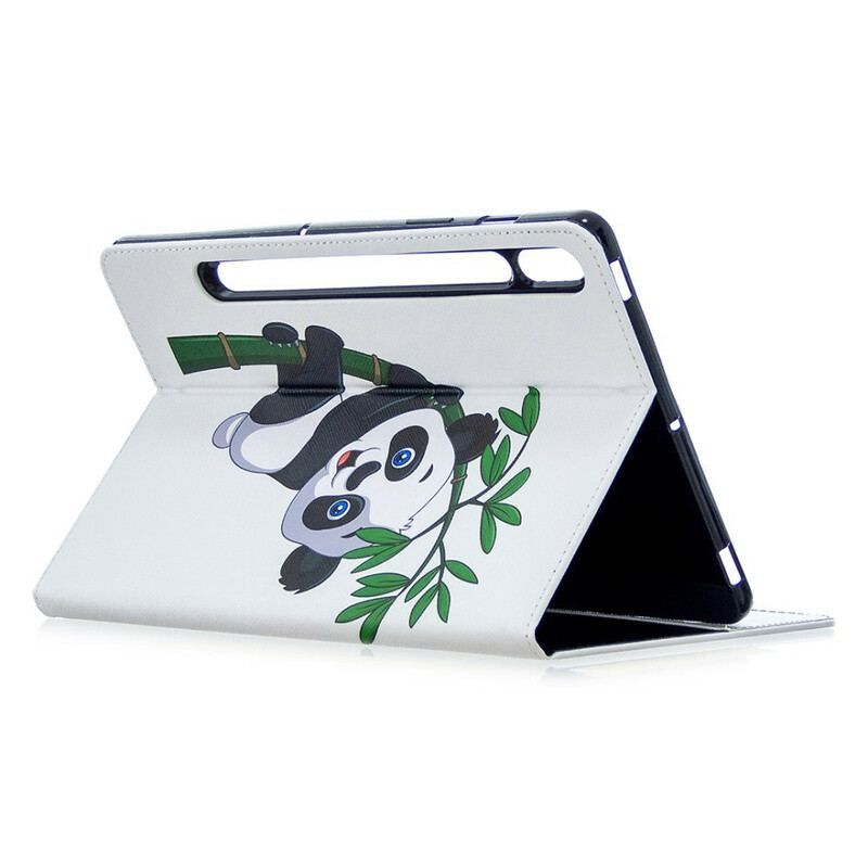 Case Samsung Galaxy Tab S8 / Tab S7 Panda Print Mønster