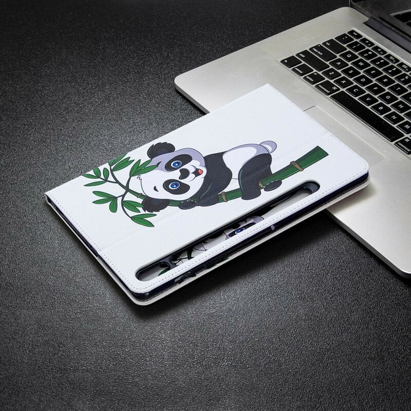 Case Samsung Galaxy Tab S8 / Tab S7 Panda Print Mønster