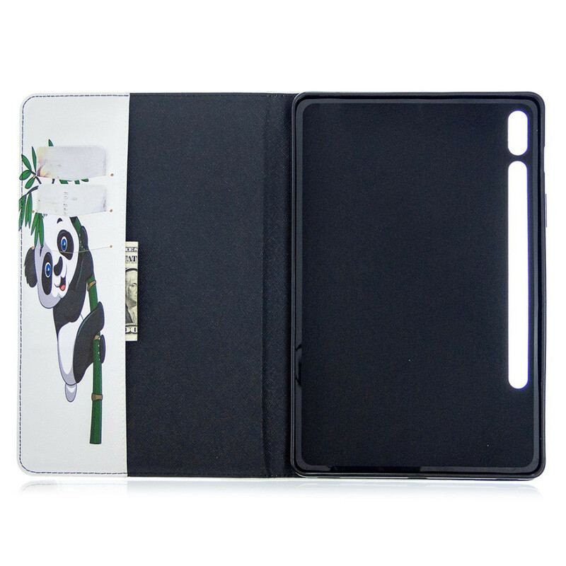 Case Samsung Galaxy Tab S8 / Tab S7 Panda Print Mønster