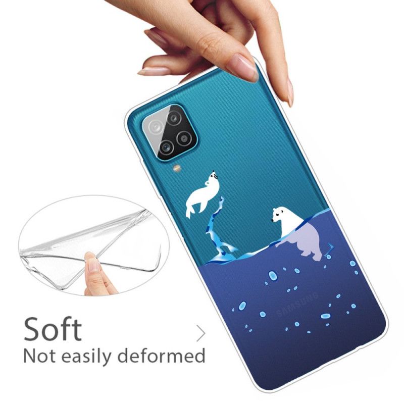 Cover for Samsung Galaxy A12 Havspil