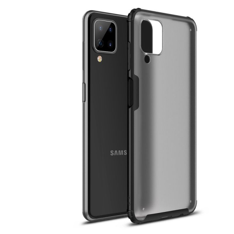 Cover for Samsung Galaxy A12 Sort Rustningsserie