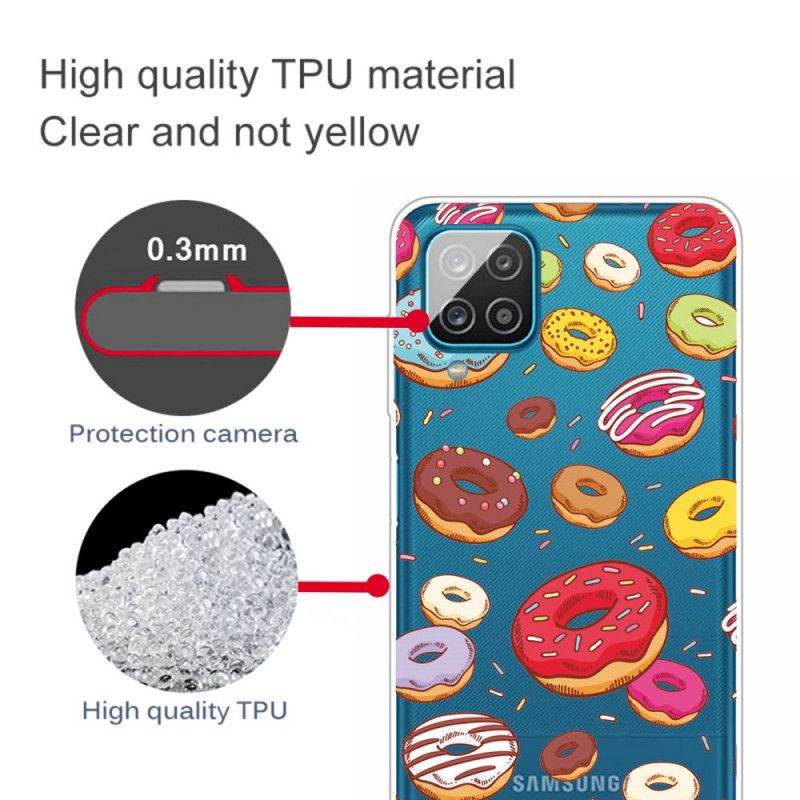 Cover Samsung Galaxy A12 Elsker Donuts