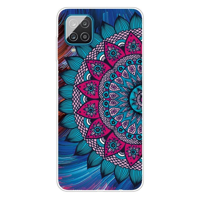 Cover Samsung Galaxy A12 Farverig Mandala