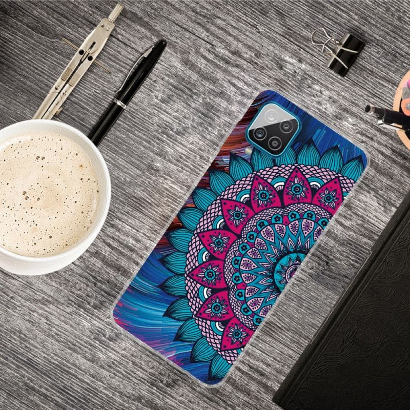 Cover Samsung Galaxy A12 Farverig Mandala