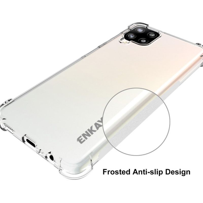 Cover Samsung Galaxy A12 Gennemsigtig Enkay