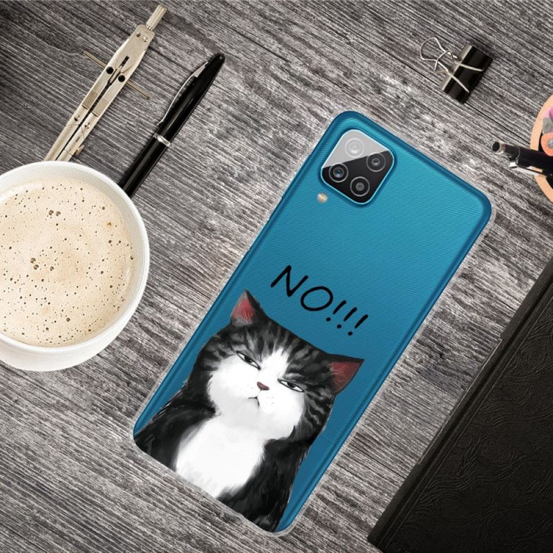 Cover Samsung Galaxy A12 Katten. Der Siger Nej