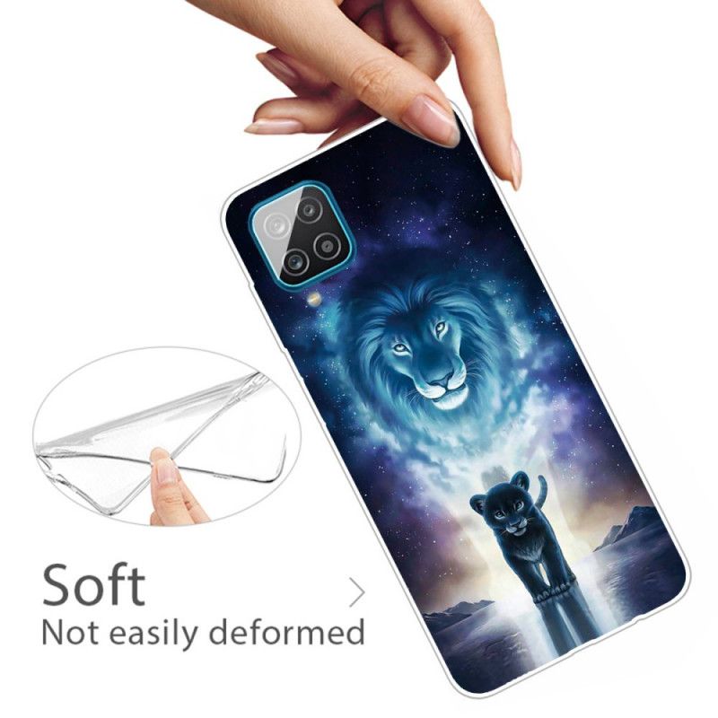 Cover Samsung Galaxy A12 Løveunge Beskyttelse