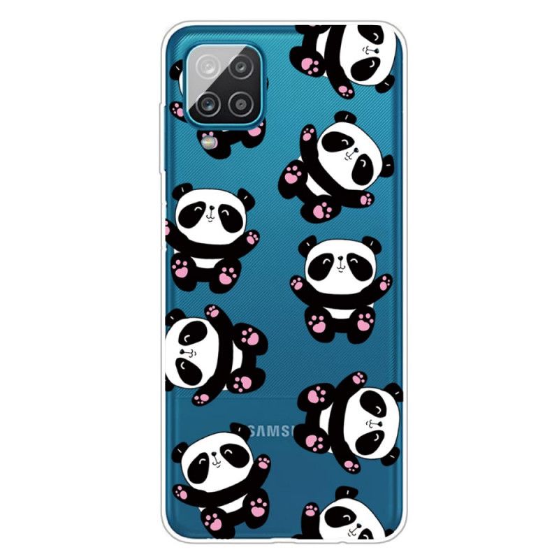 Cover Samsung Galaxy A12 Mobilcover Top Sjove Pandaer