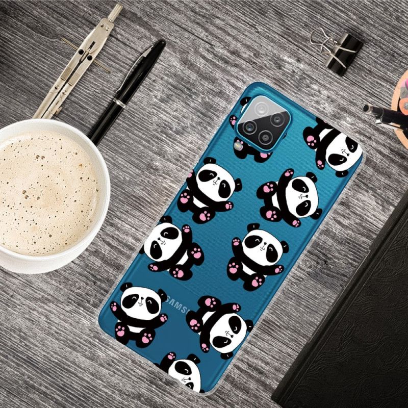 Cover Samsung Galaxy A12 Mobilcover Top Sjove Pandaer