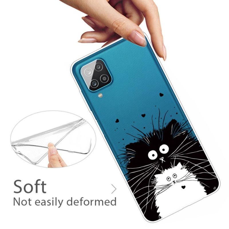 Cover Samsung Galaxy A12 Pas På Kattene