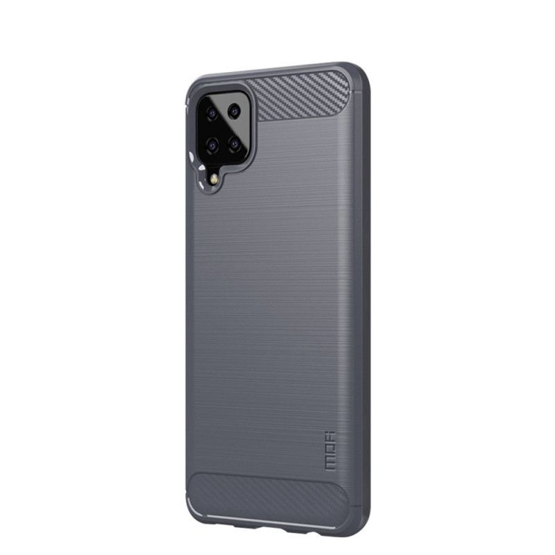 Cover Samsung Galaxy A12 Sort Mofi Børstet Kulfiber Beskyttelse