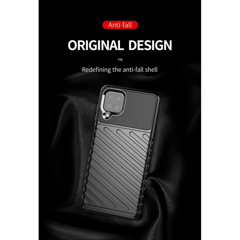 Cover Samsung Galaxy A12 Sort Torden Serie