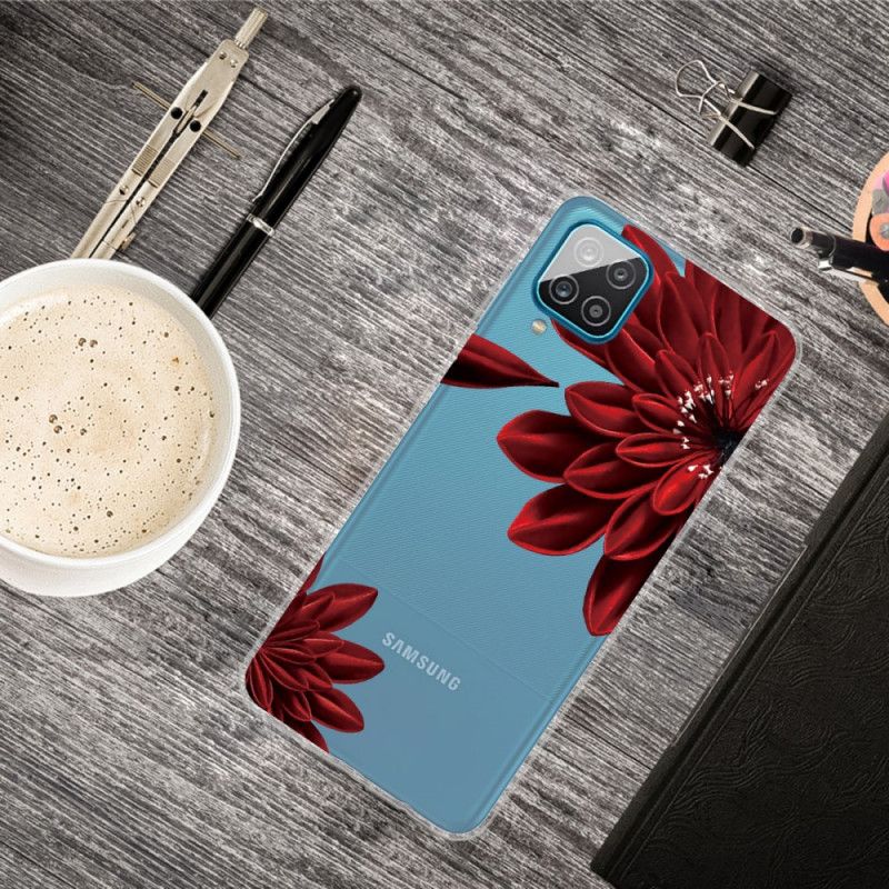 Cover Samsung Galaxy A12 Vilde Blomster