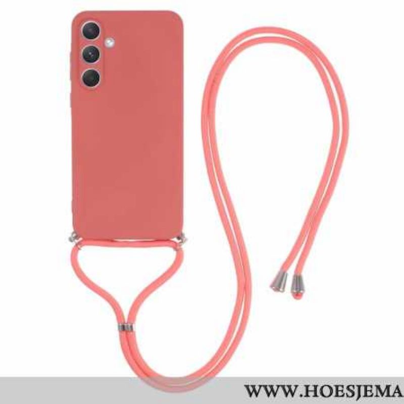 Cover Samsung Galaxy A55 5g Telefon Etui I Cordon Rouge Hawthorn