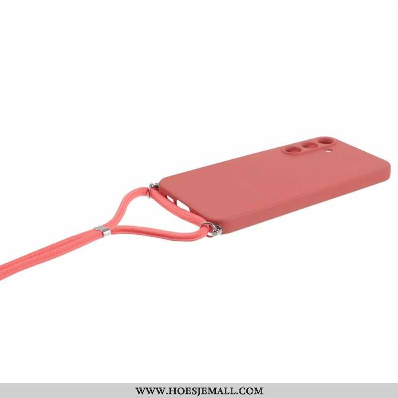 Cover Samsung Galaxy A55 5g Telefon Etui I Cordon Rouge Hawthorn