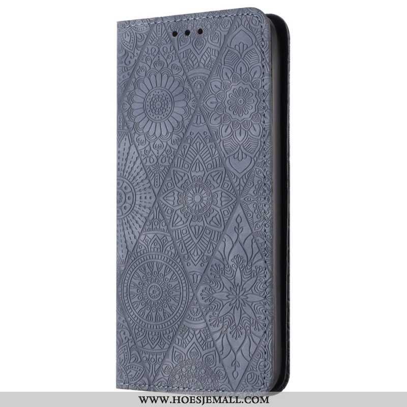 Flip Cover Samsung Galaxy A55 5g Patchwork Med Rem