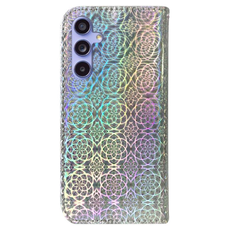 Flip Cover Samsung Galaxy A55 5g Strappy Disco Style