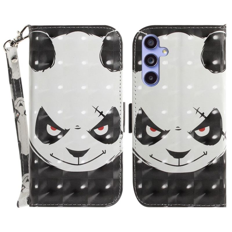 Flip Cover Samsung Galaxy A55 5g Vred Panda Med Rem