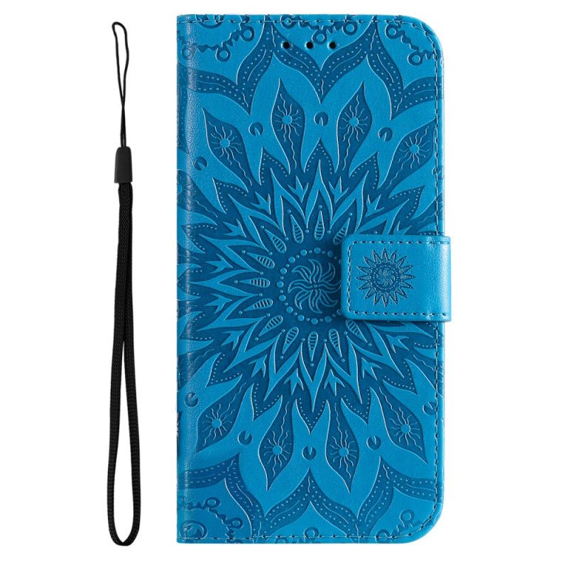 Flip Cover Til Samsung Galaxy A55 5g Fantastisk Mandala Med Rem