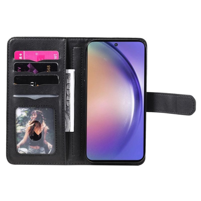 Læder Cover Samsung Galaxy A55 5g 10 Kortholdere