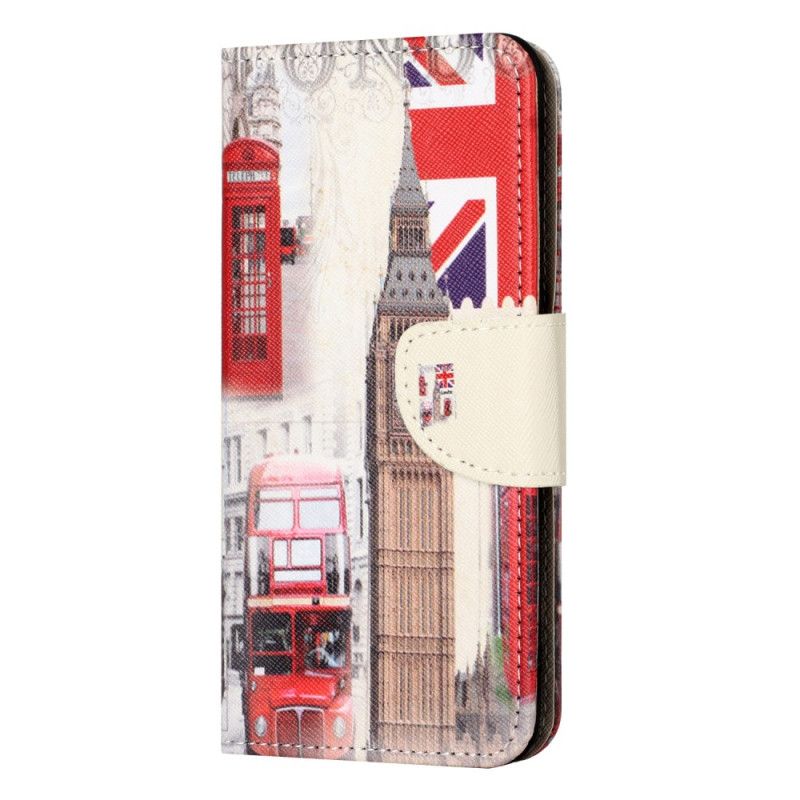 Læder Cover Samsung Galaxy A55 5g London Liv