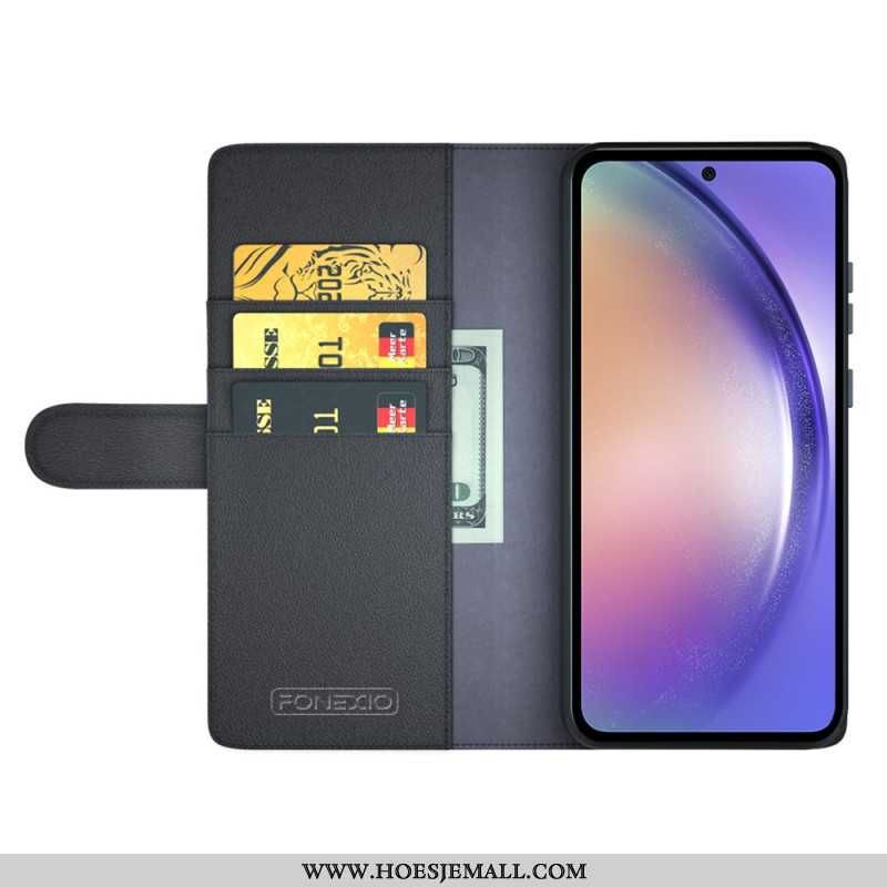 Læder Cover Samsung Galaxy A55 5g Telefon Etui Læder