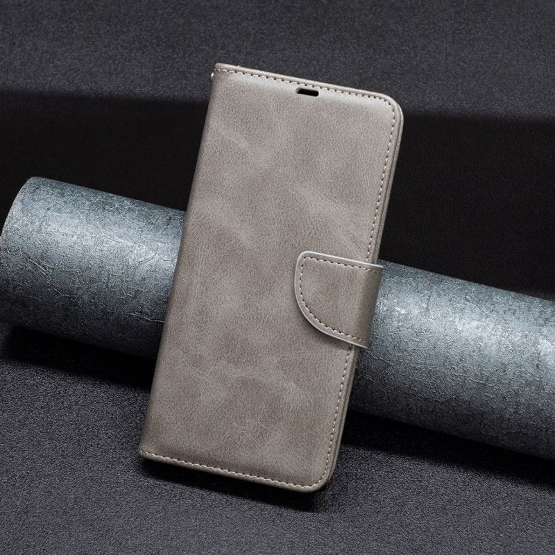 Læder Cover Samsung Galaxy A55 5g Telefon Etui Pung Med Tekstureret Rem