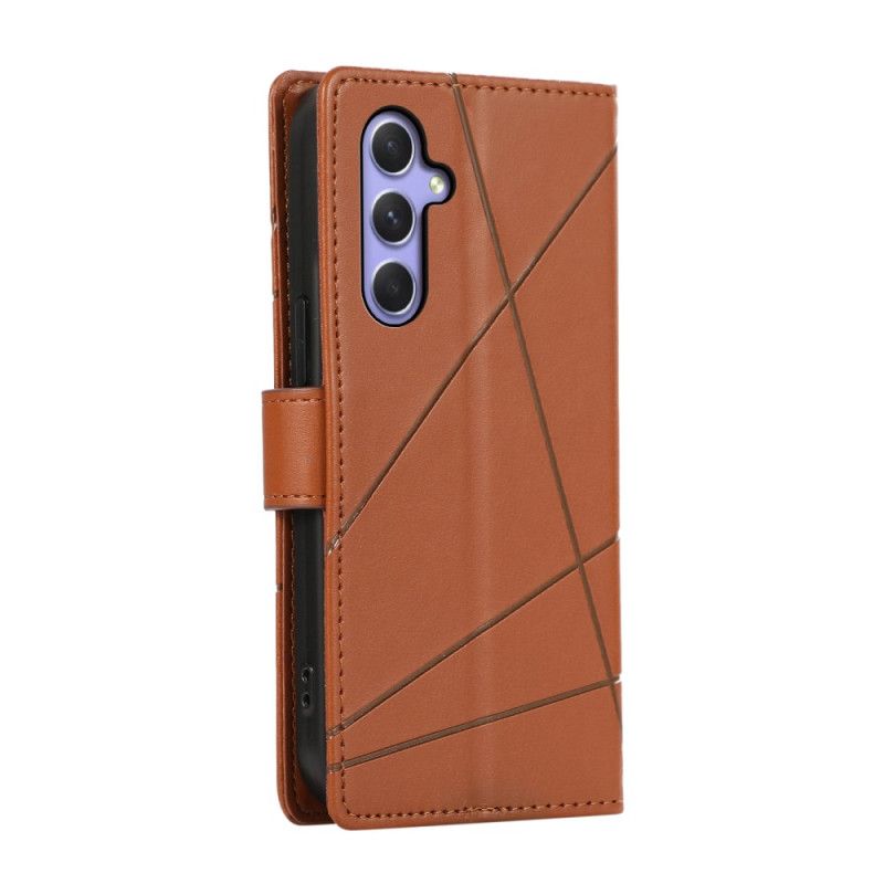 Læder Cover Samsung Galaxy A55 5g Telefon Etui Stropliner