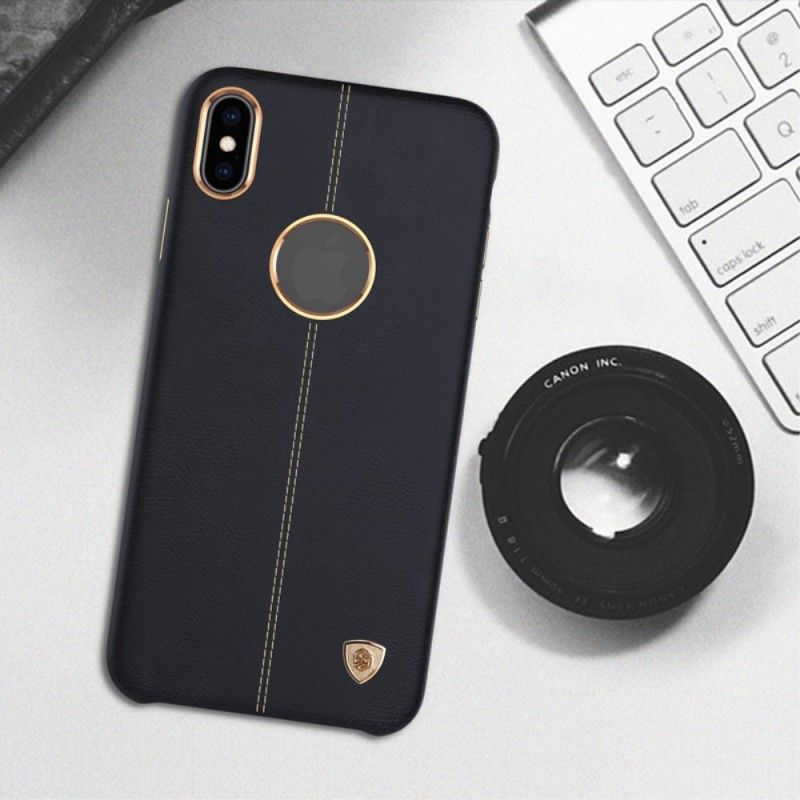 Cover for iPhone XS Sort Nillkin Englon-Serien