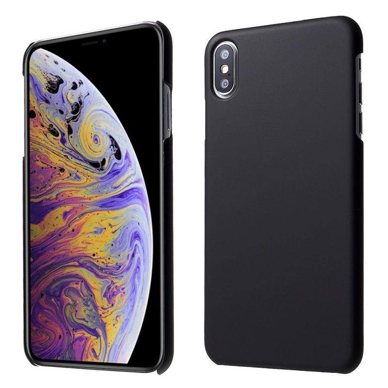 Cover for iPhone XS Sort Stiv Silikone