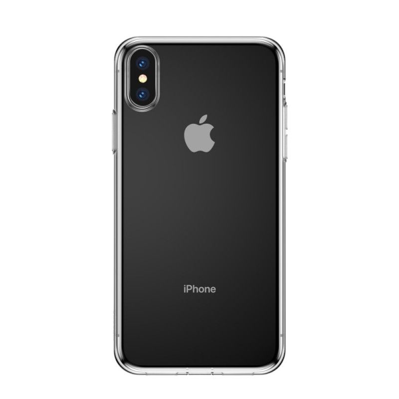 Cover iPhone XS Gennemsigtig Baseus Enkel Serie