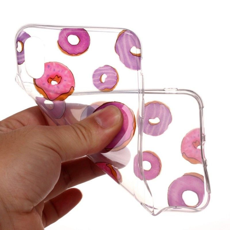 Cover iPhone XS Gennemsigtig Donutventilator Original