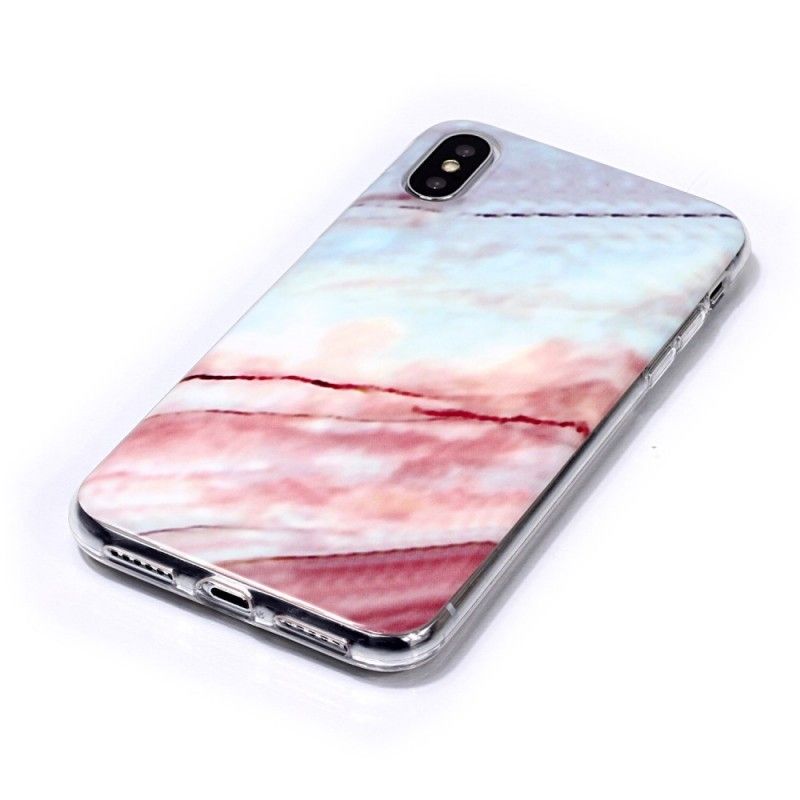 Cover iPhone XS Glødende Marmor Original