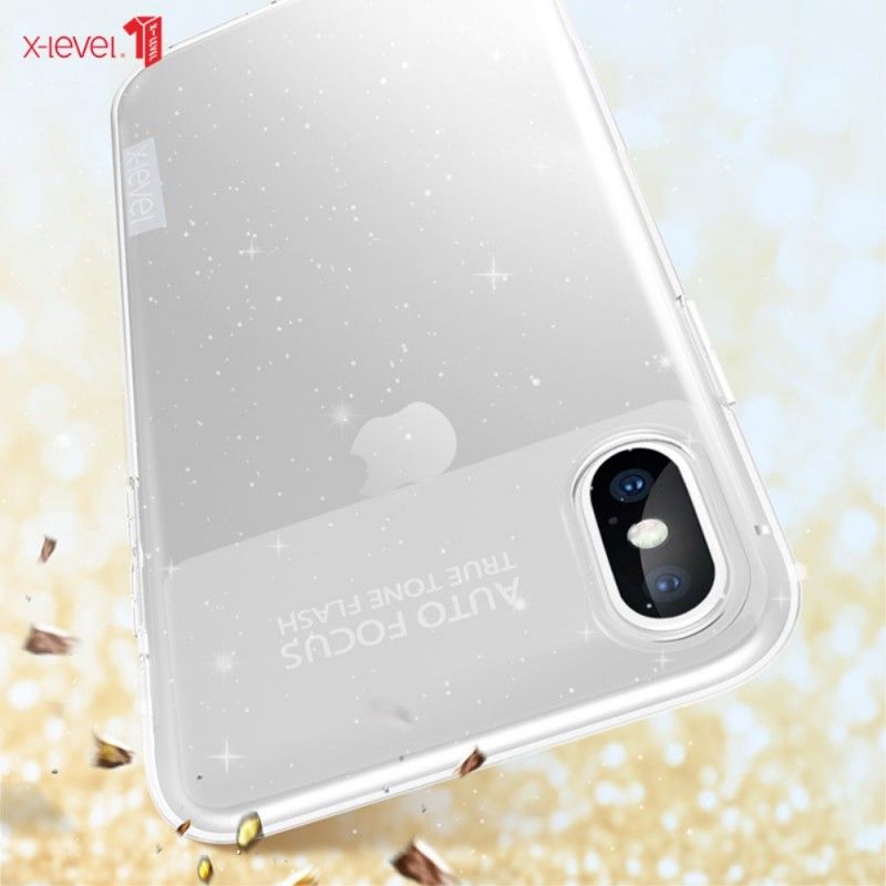 Cover iPhone XS Mobilcover X Niveau Regnbue