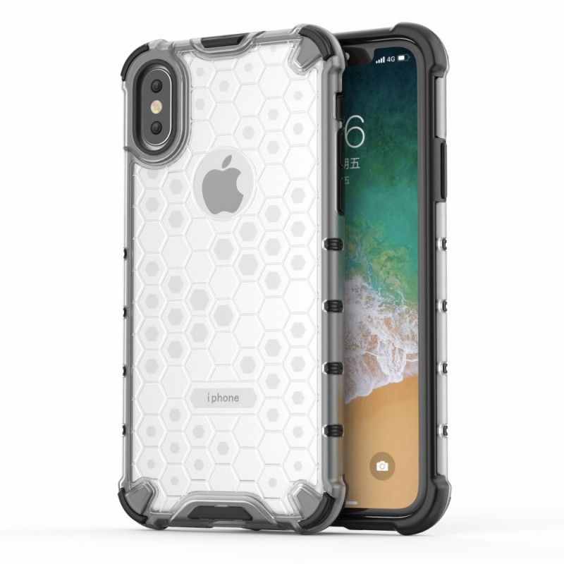 Cover iPhone XS Sort Bikagestil