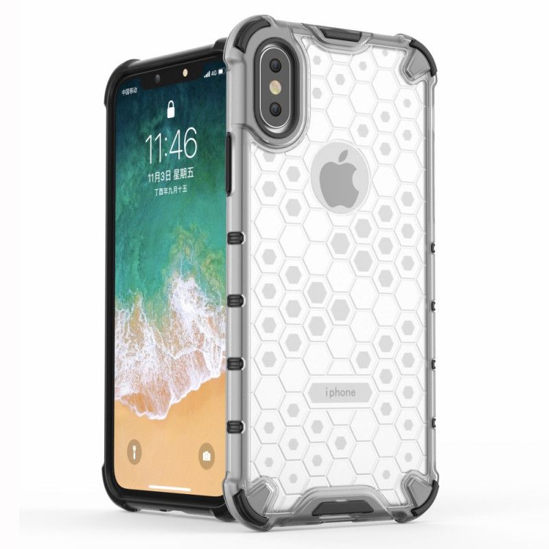 Cover iPhone XS Sort Bikagestil