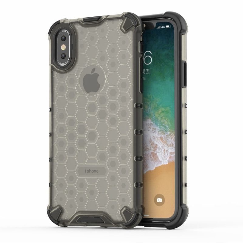 Cover iPhone XS Sort Bikagestil