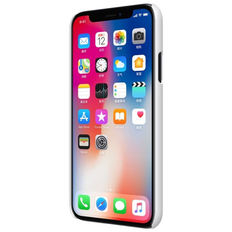 Cover iPhone XS Sort Stiv Frostet Nillkin Beskyttelse