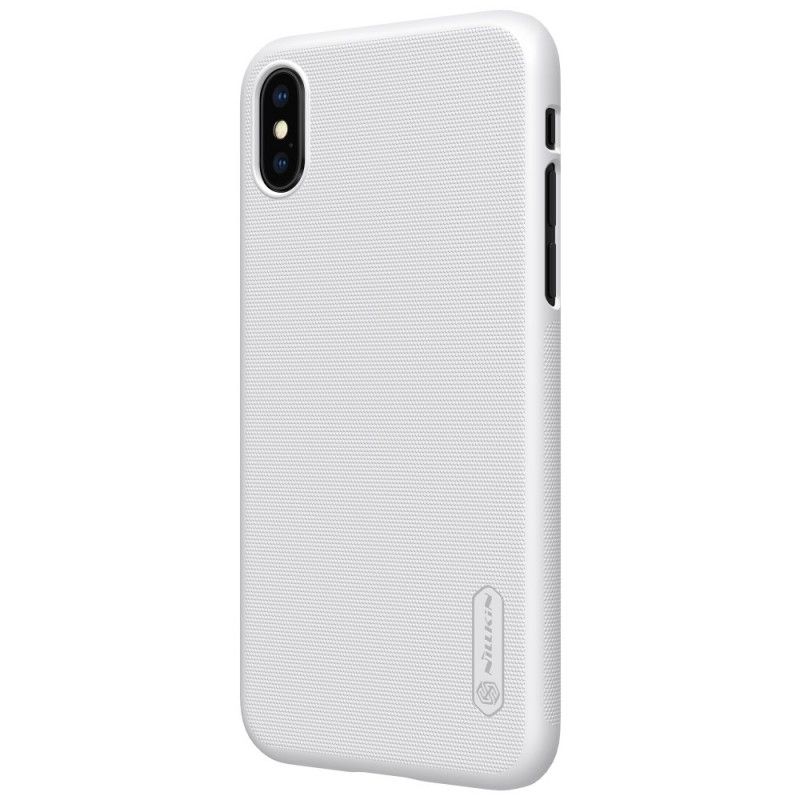 Cover iPhone XS Sort Stiv Frostet Nillkin Beskyttelse